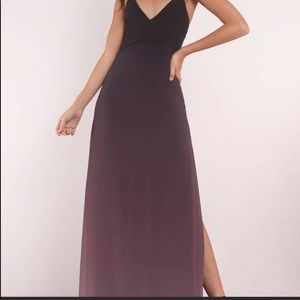 Tobi Make Waves Purple Black ombré prom Dr…